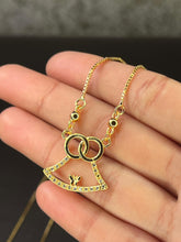 Aesthetic golden locket chain | Elegant Style | Stylish Women Necklace
