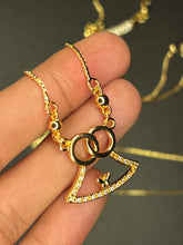 Aesthetic golden locket chain | Elegant Style | Stylish Women Necklace